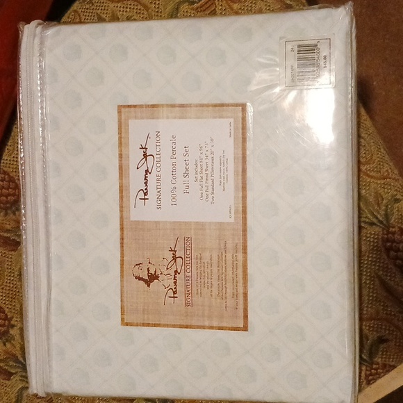 Panama Jack signature 100% Cotton Percale Full Sheet Set. NWT. - Picture 1 of 3
